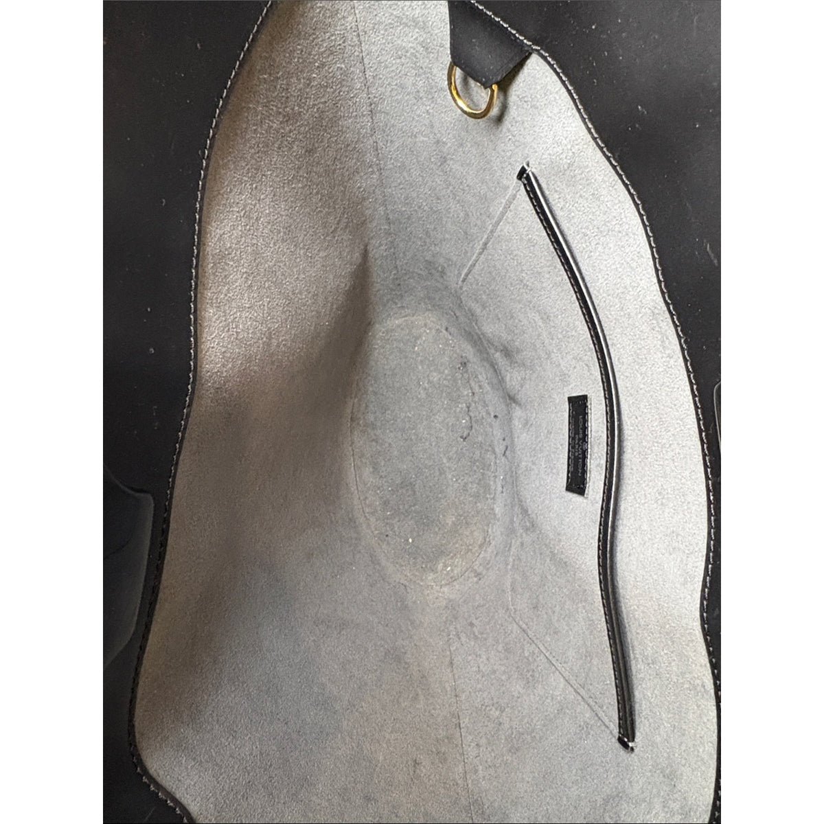 Louis Vuitton Noctambule Black Epi Leather Resin Oval Handle Bag 1999