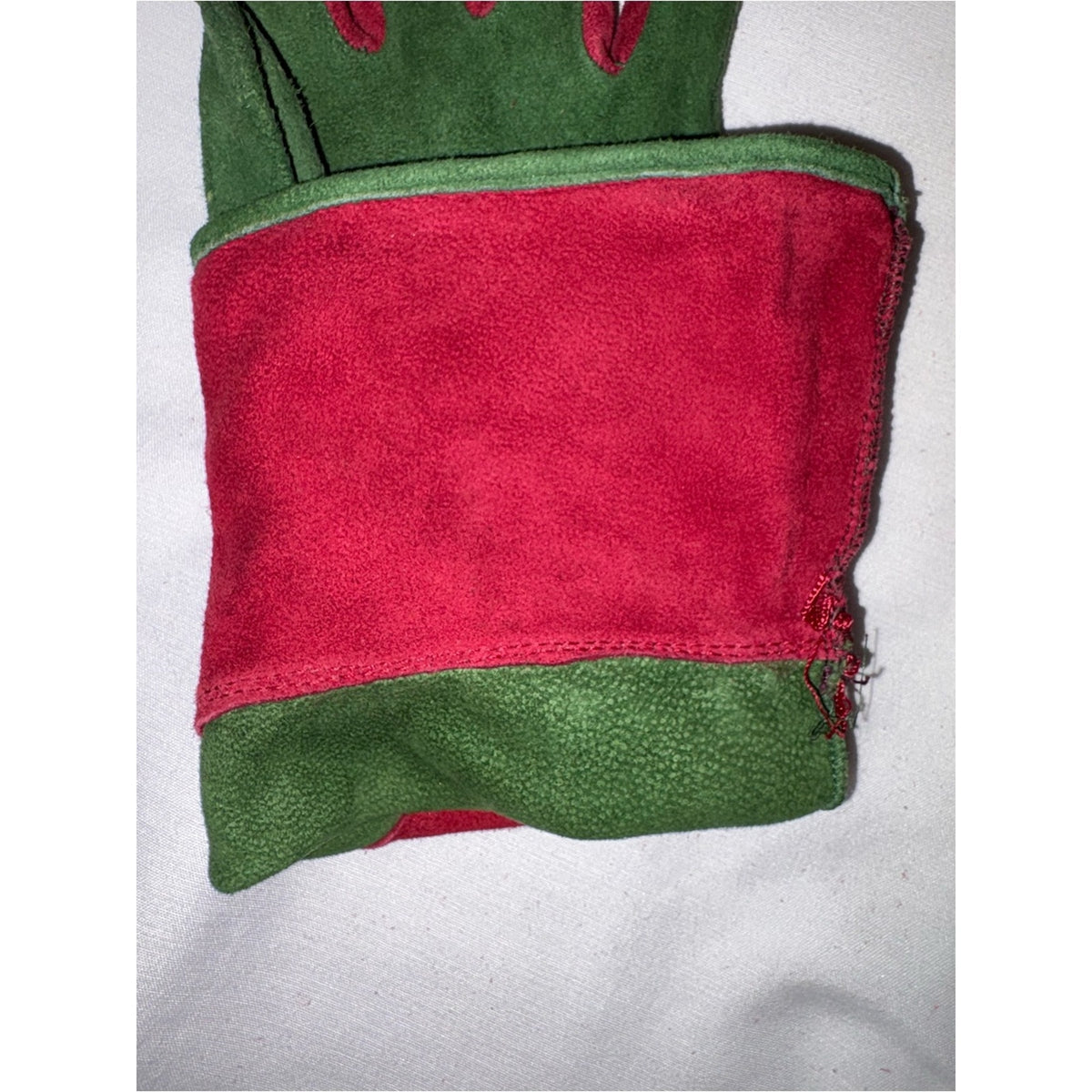 Hermès RARE Vintage Suede Gauntlet Gloves size 7.5 France Collector