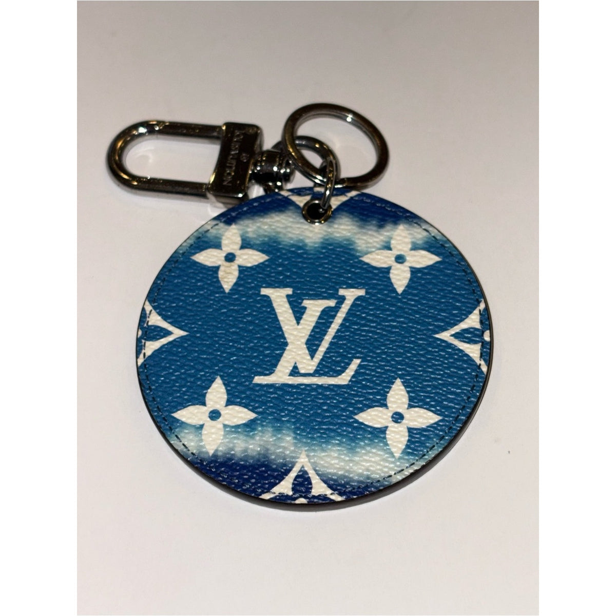 Louis Vuitton LV Escale Illustre Blue Monogram Bag Charm Keychain