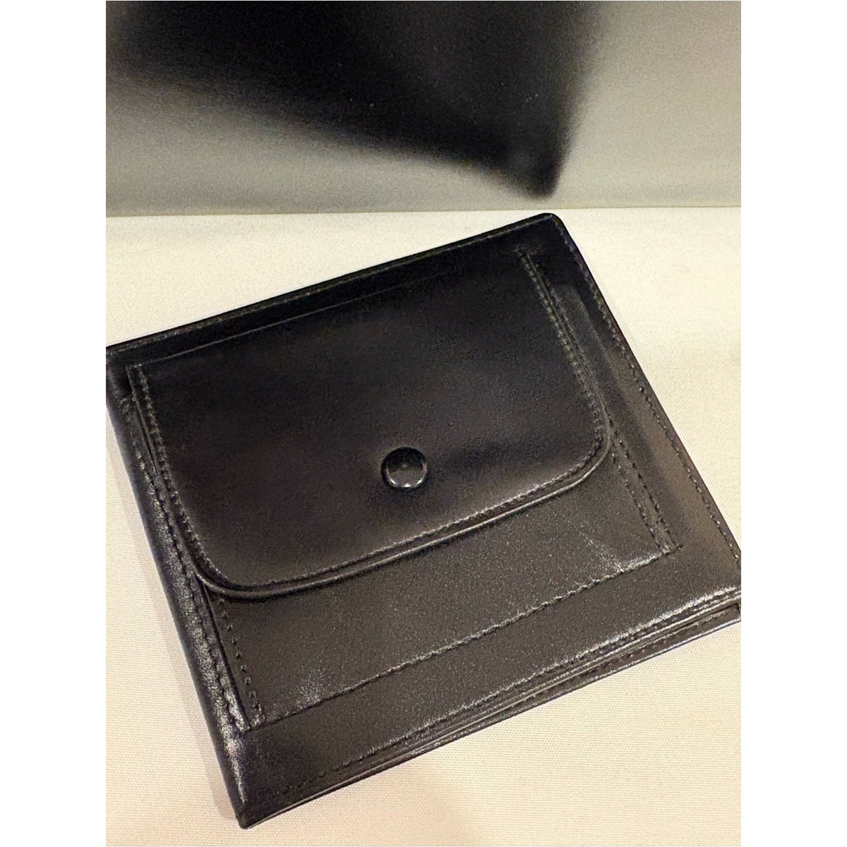 Vintage Gucci Top Handle Black Leather RARE Writing / Travel / Secretary Purse