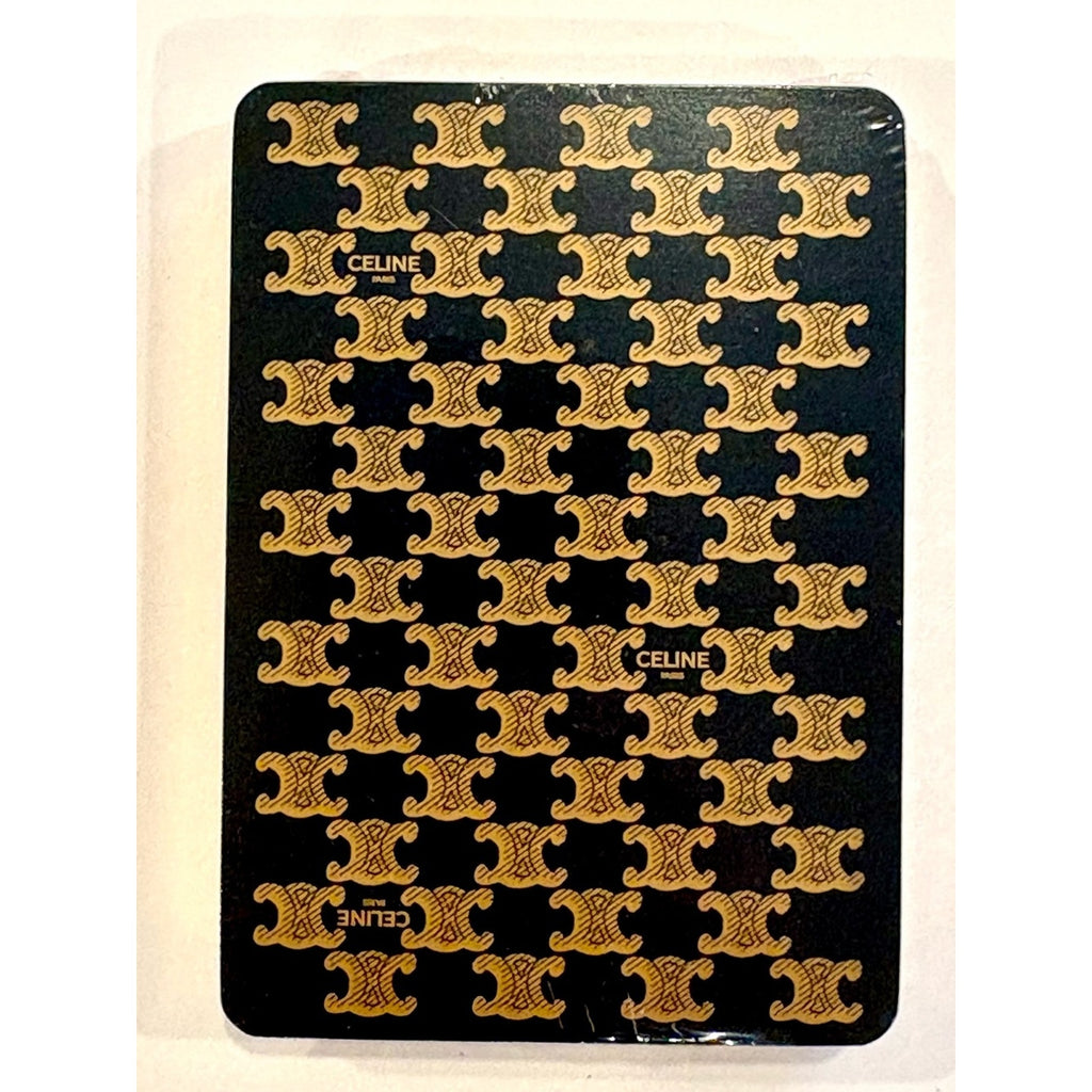 Celine Deck of Playing Cards - Triomphe Design, factory sealed