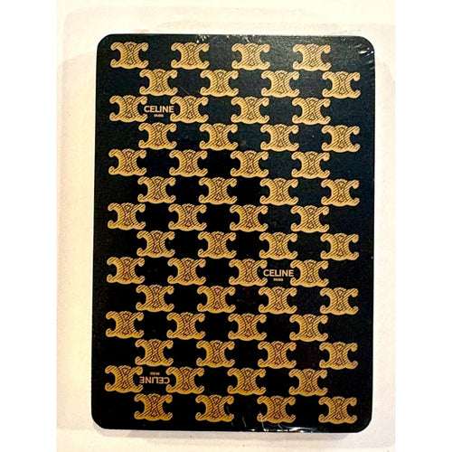 Celine Deck of Playing Cards - Triomphe Design, factory sealed