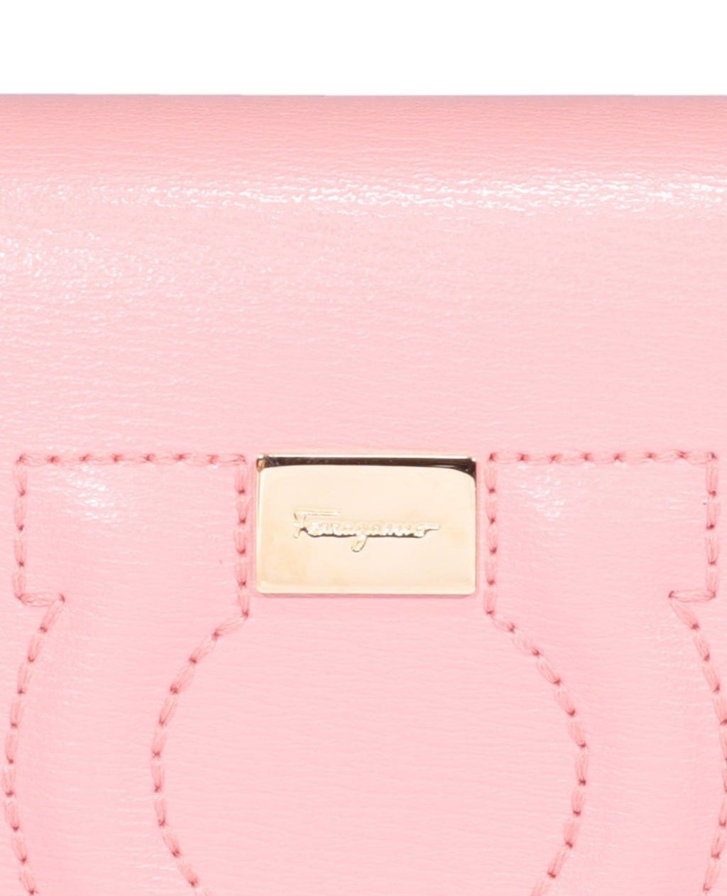 Ferragamo Gancini Small Wallet, Pink