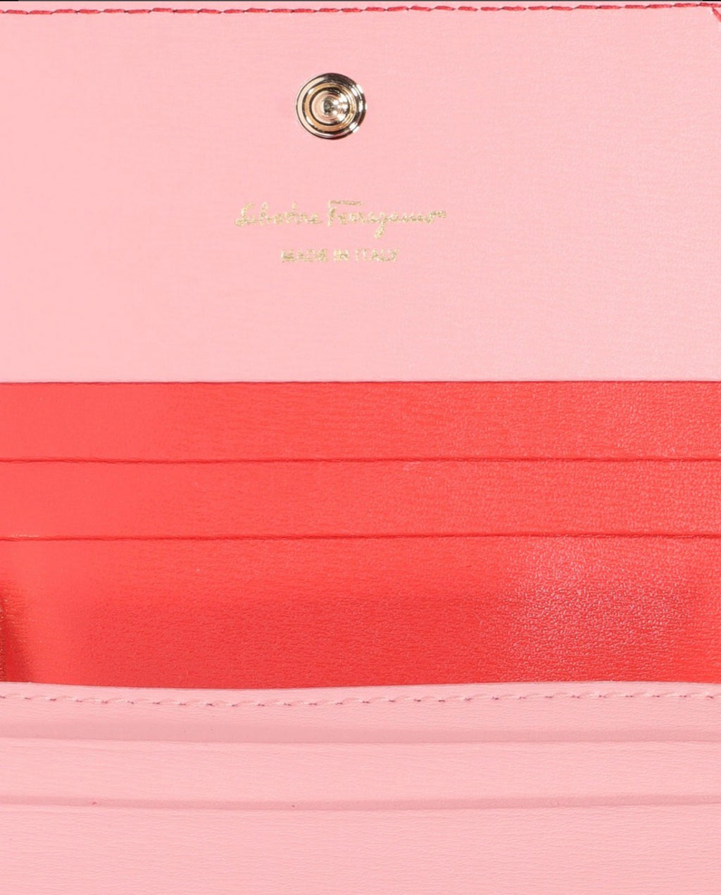 Ferragamo Gancini Small Wallet, Pink