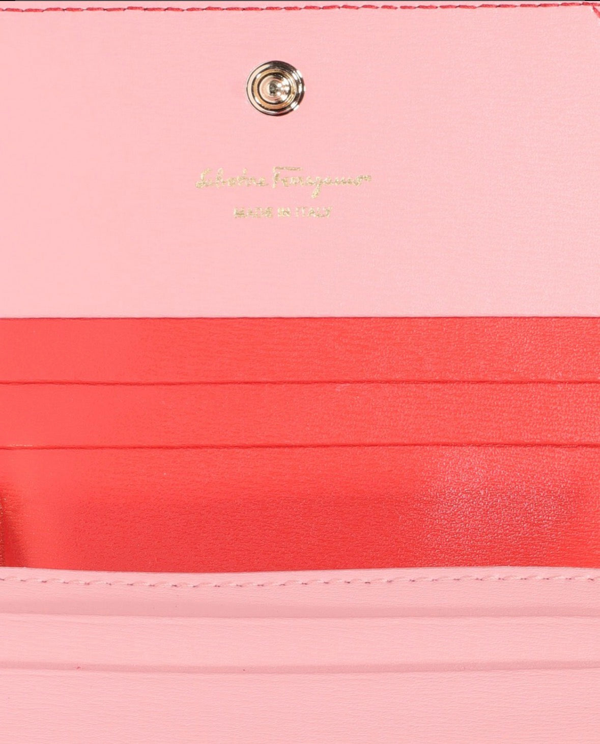 Ferragamo Gancini Small Wallet, Pink