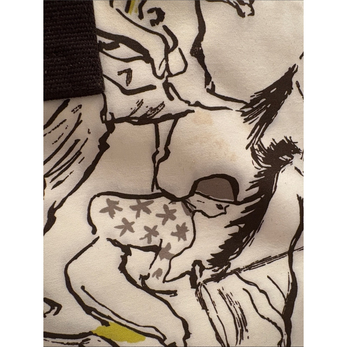 Hermès Panier de Plage Horse Racing Jockey Print Canvas Tote Bag COLLECTORS ITEM