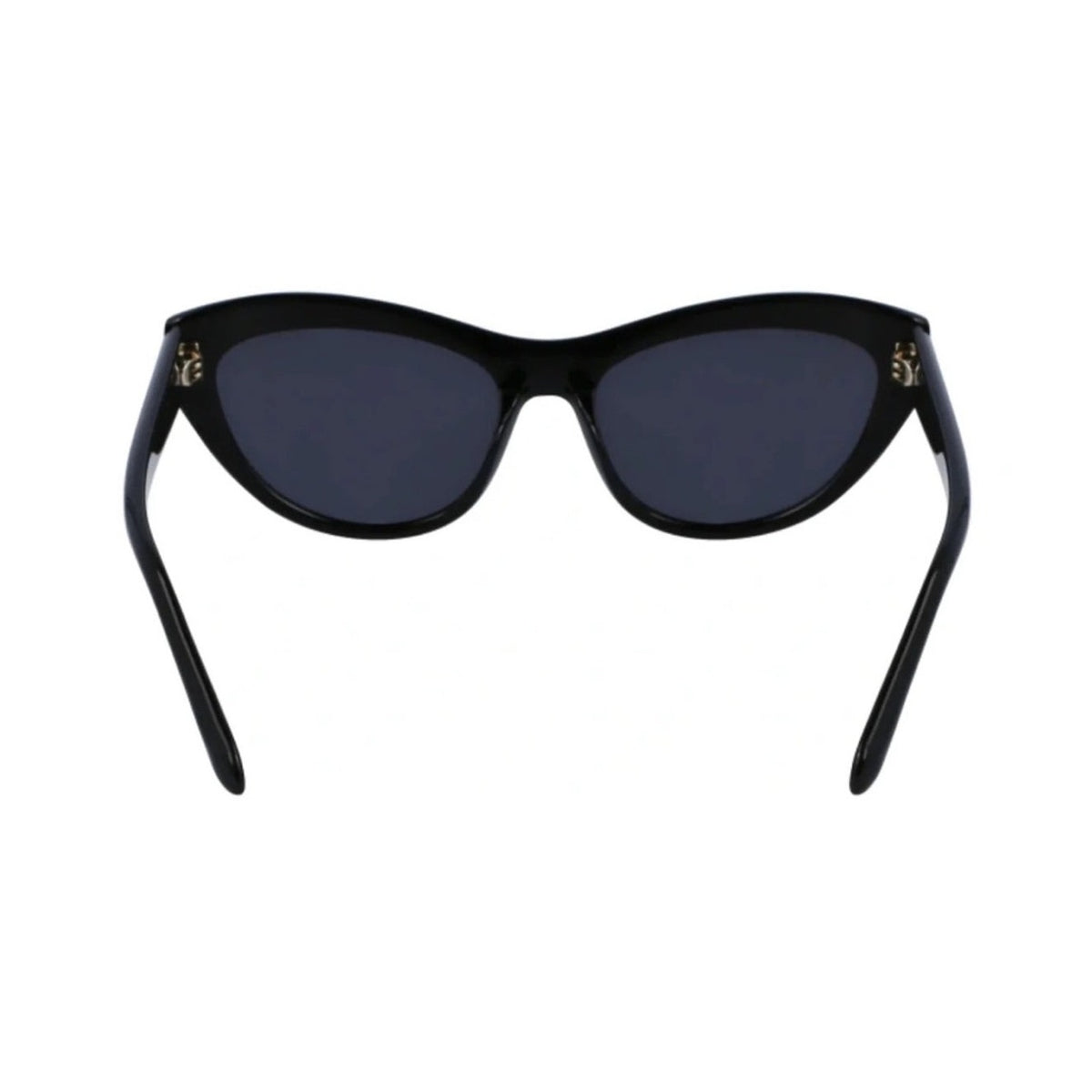 Salvatore Ferragamo $355 Retail Cat Eye Black Sunglasses SF1103S New in Case