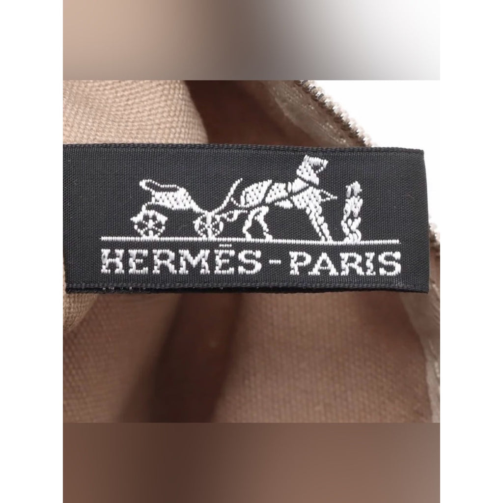 Hermès Panier de Plage Horse Racing Jockey Print Canvas Tote Bag COLLECTORS ITEM